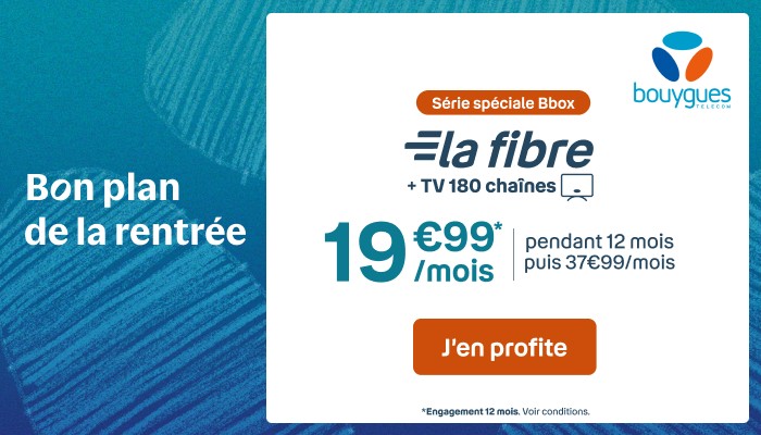 251719 - Bon plan Box internet : profitez de cette offre limitée proposée par Bouygues Telecom