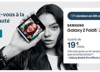 Le Samsung Galaxy Z Flip 5 débarque chez Bouygues Télécom pour seulement 1 euro avec forfait mobile