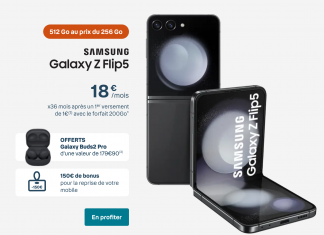 Le Samsung Galaxy Z Flip 5 à partir de 1 euro avec cette offre exceptionnelle Bouygues Telecom